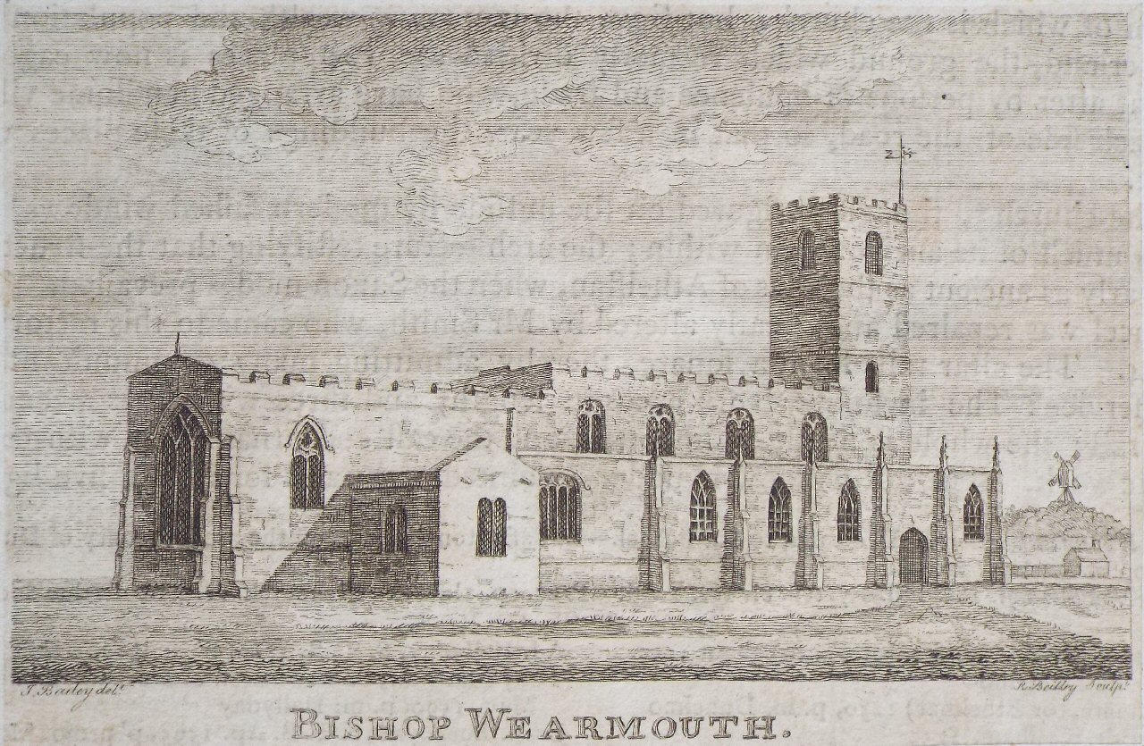 Print - Bishop Wearmouth. - Reilley